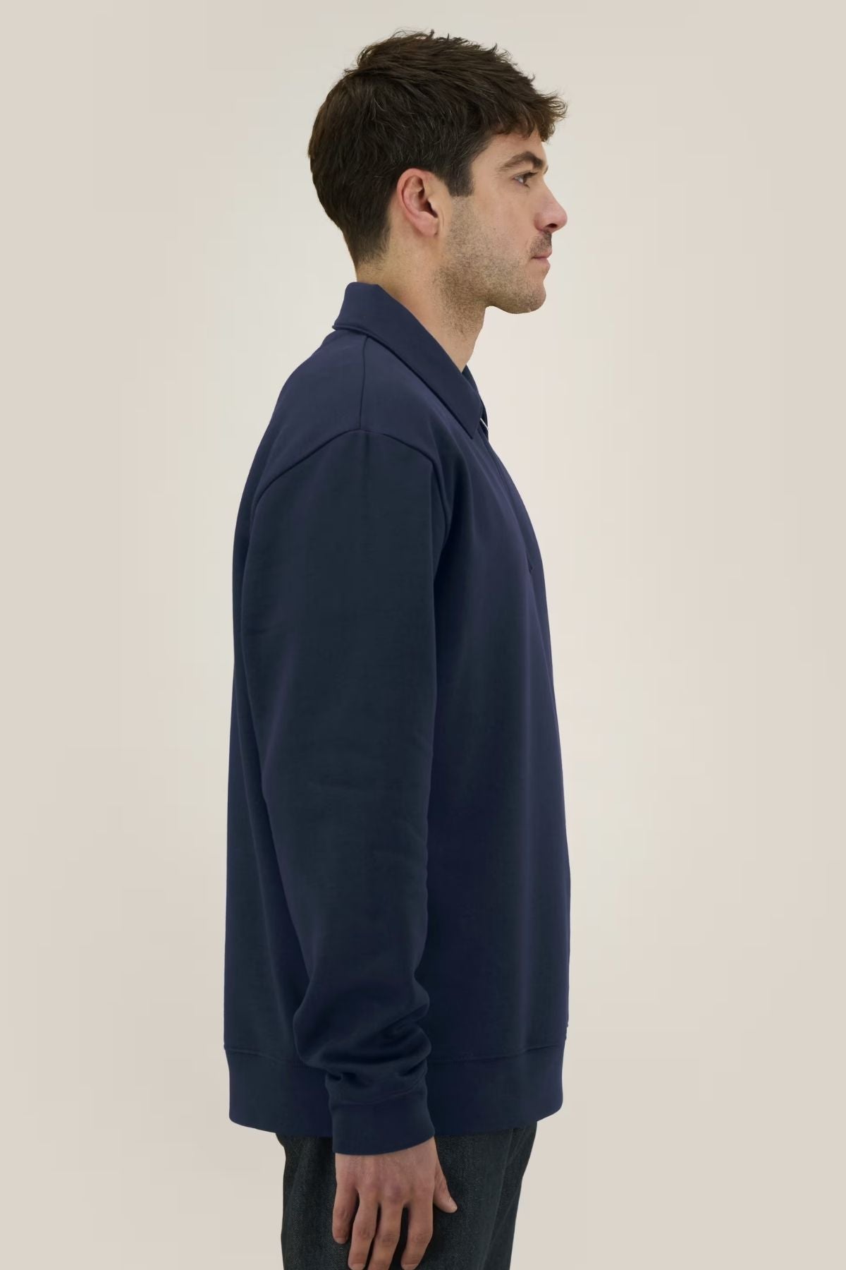 Half-Zip Polo Sweater
