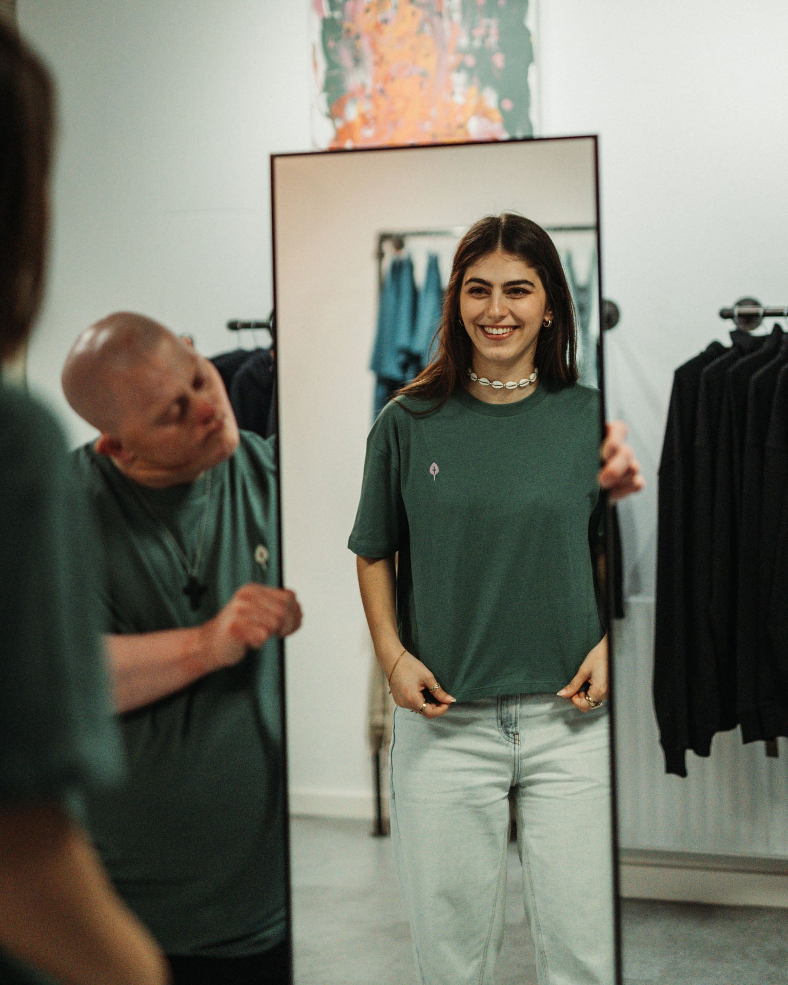 Crop-Shirt "Green" Together