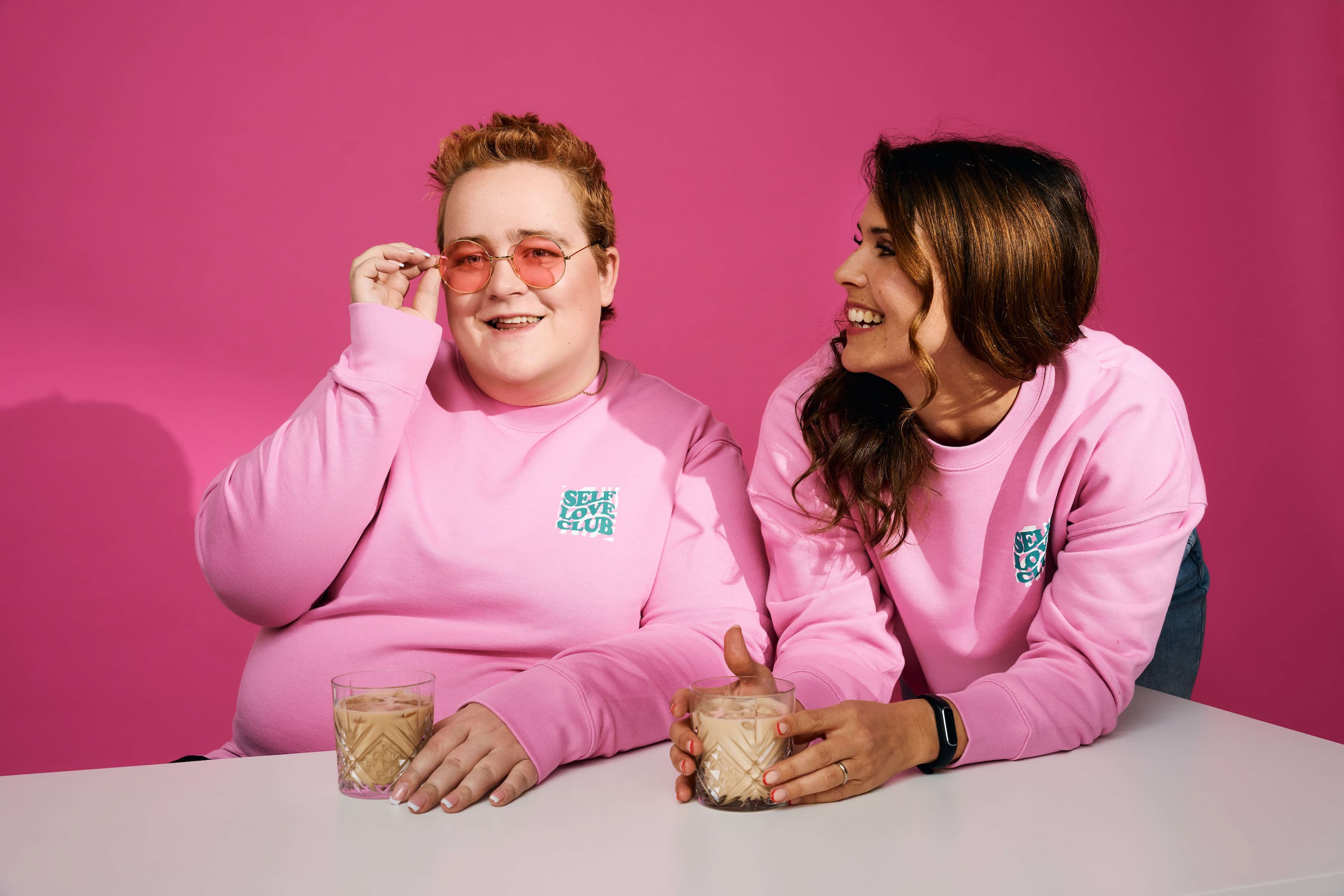 Sweater "Bubble-Pink" - Self Love