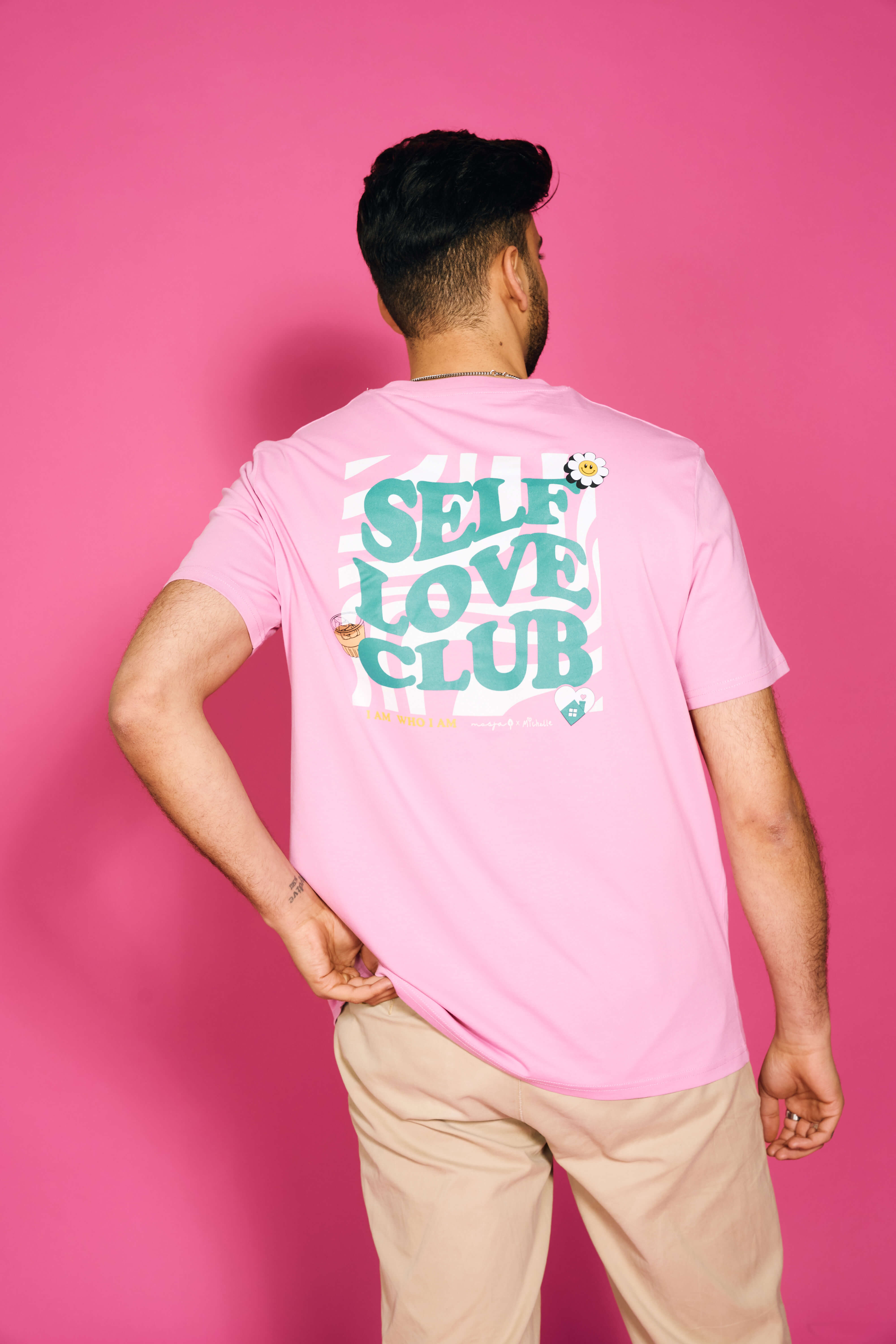 Classic-Shirt "Bubble-Pink" - Self Love