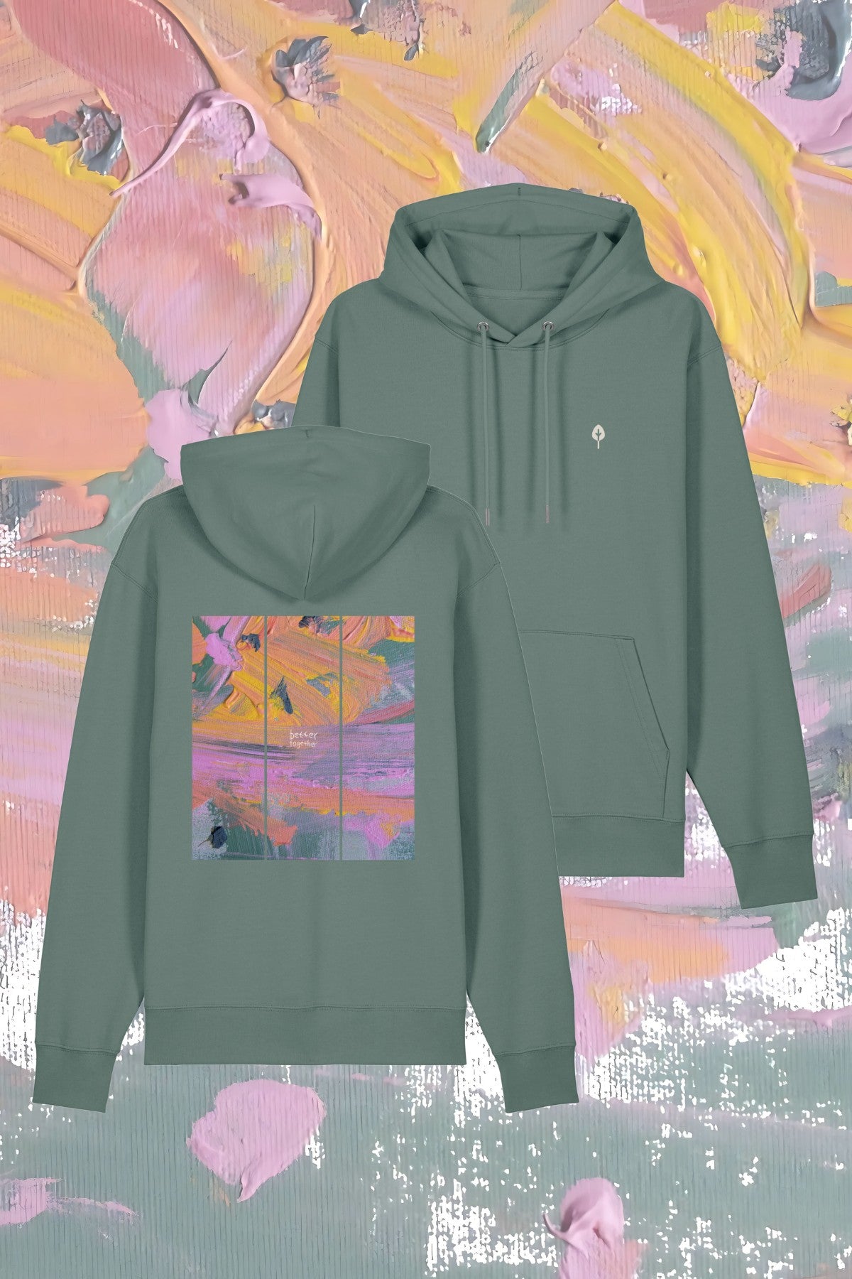 Together-Hoodie "Green"