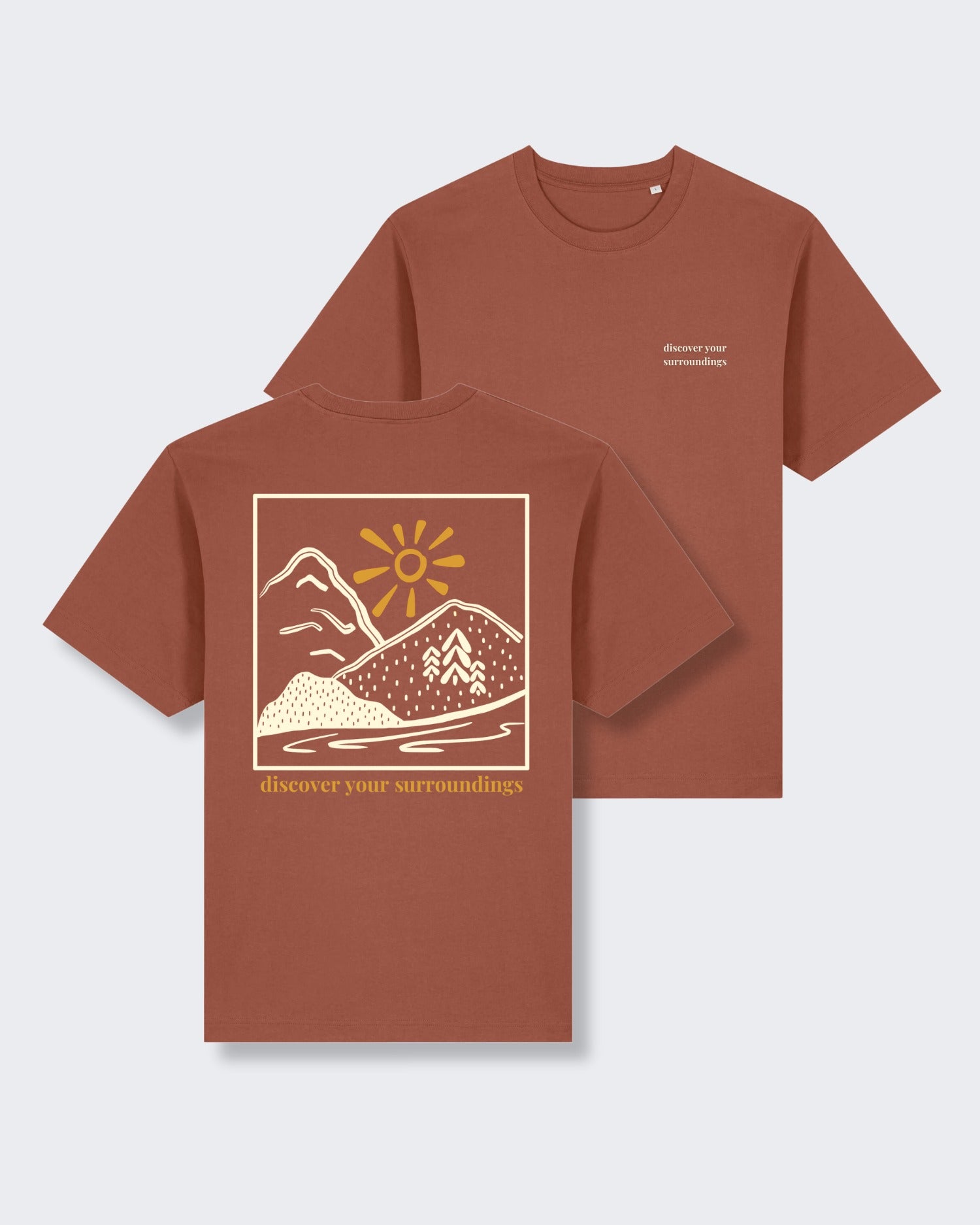 Oversize-Shirt "Discover"