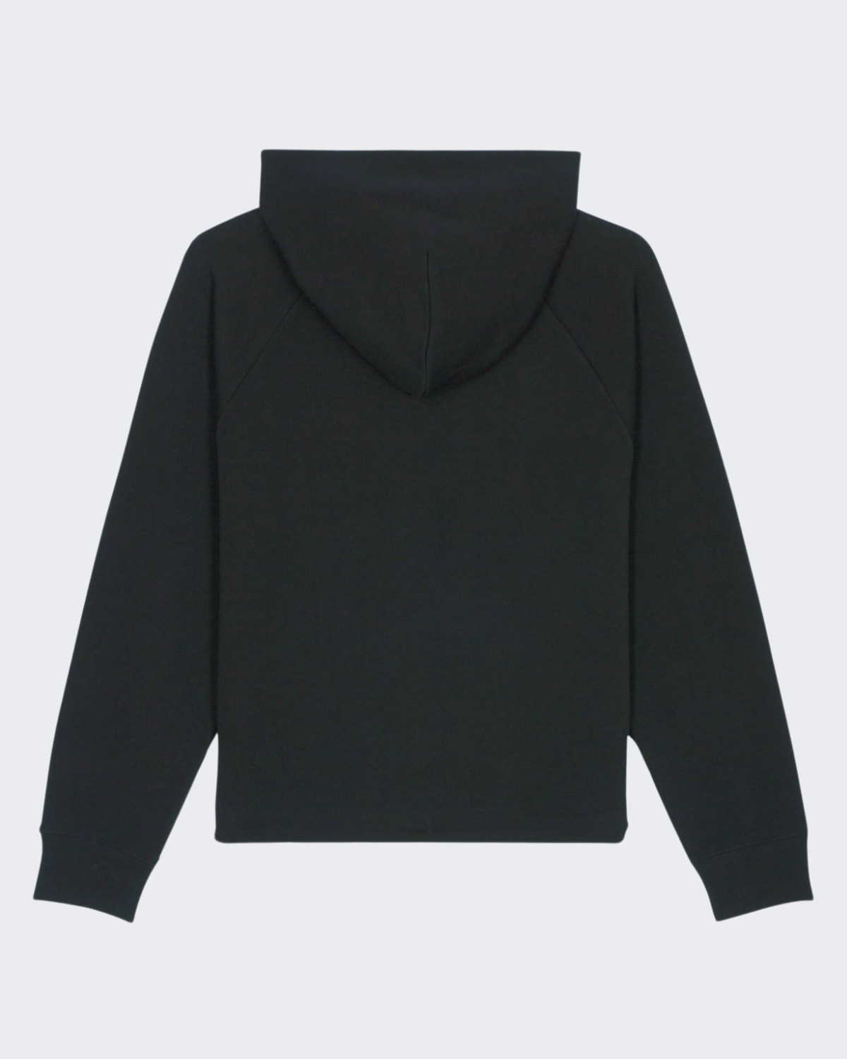 Crop-Hoodie "Black"