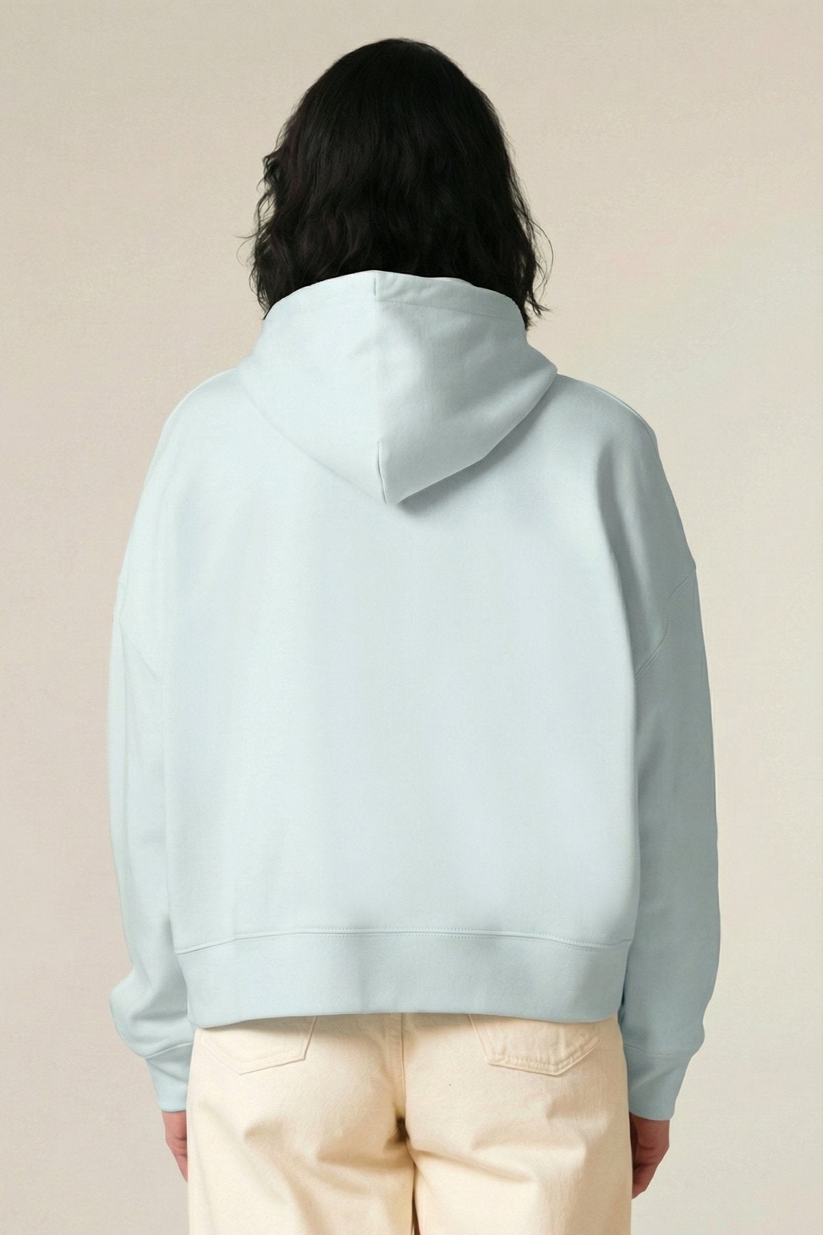 Damen-Hoodie "Ice Blue" - Oversize