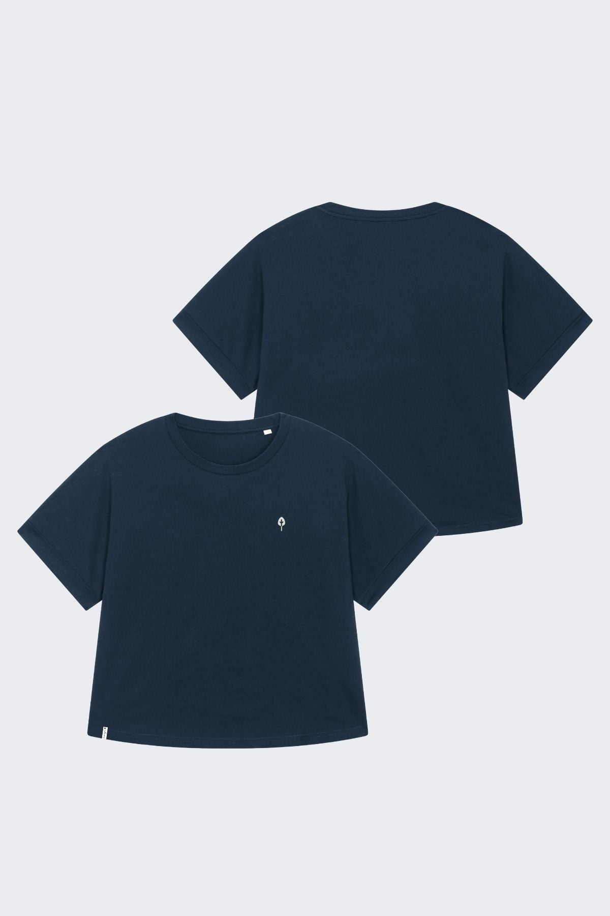 Boxy-Shirt "Navy Blue"