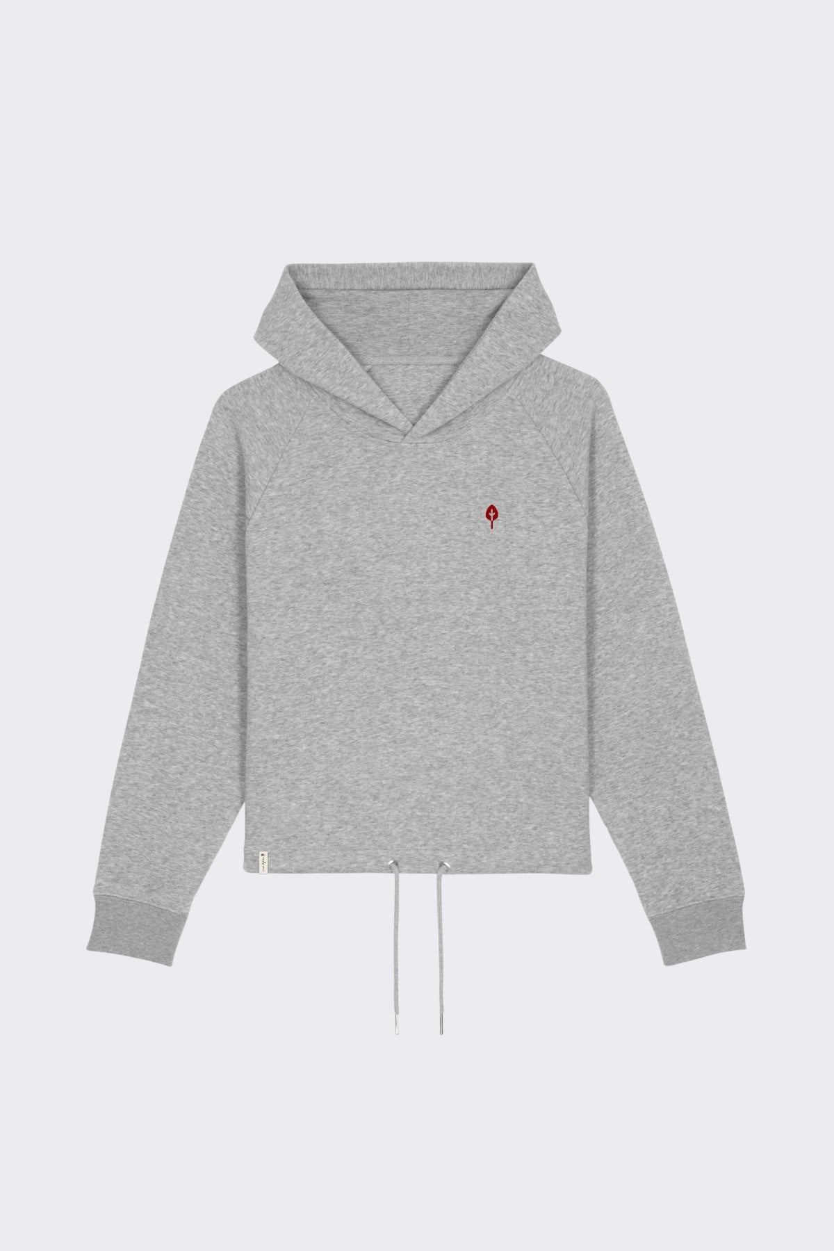 Crop-Hoodie "Grey"