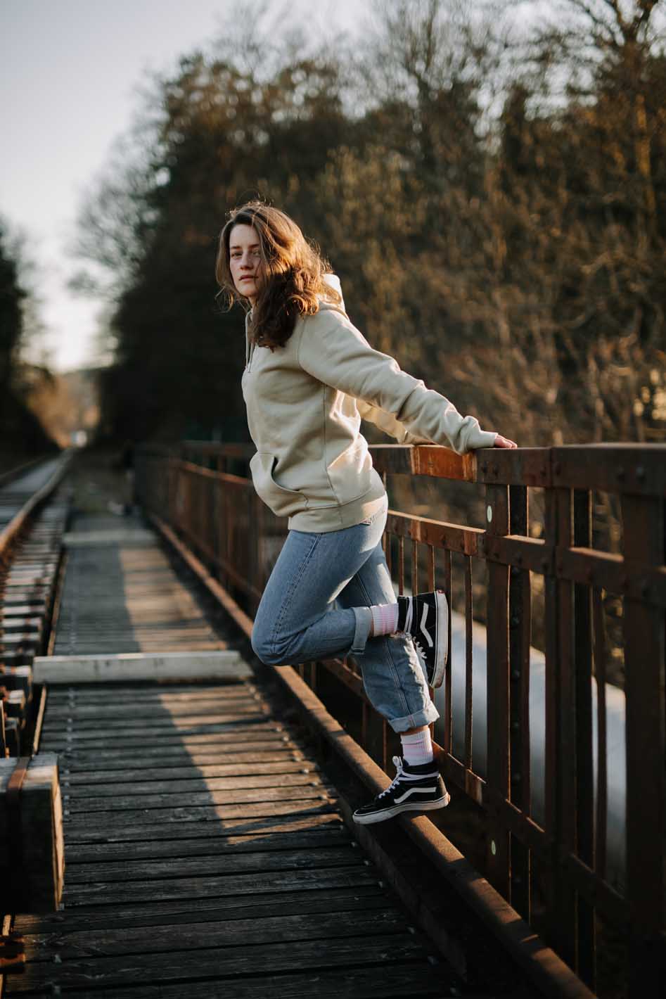 Hoodie "Salbei"