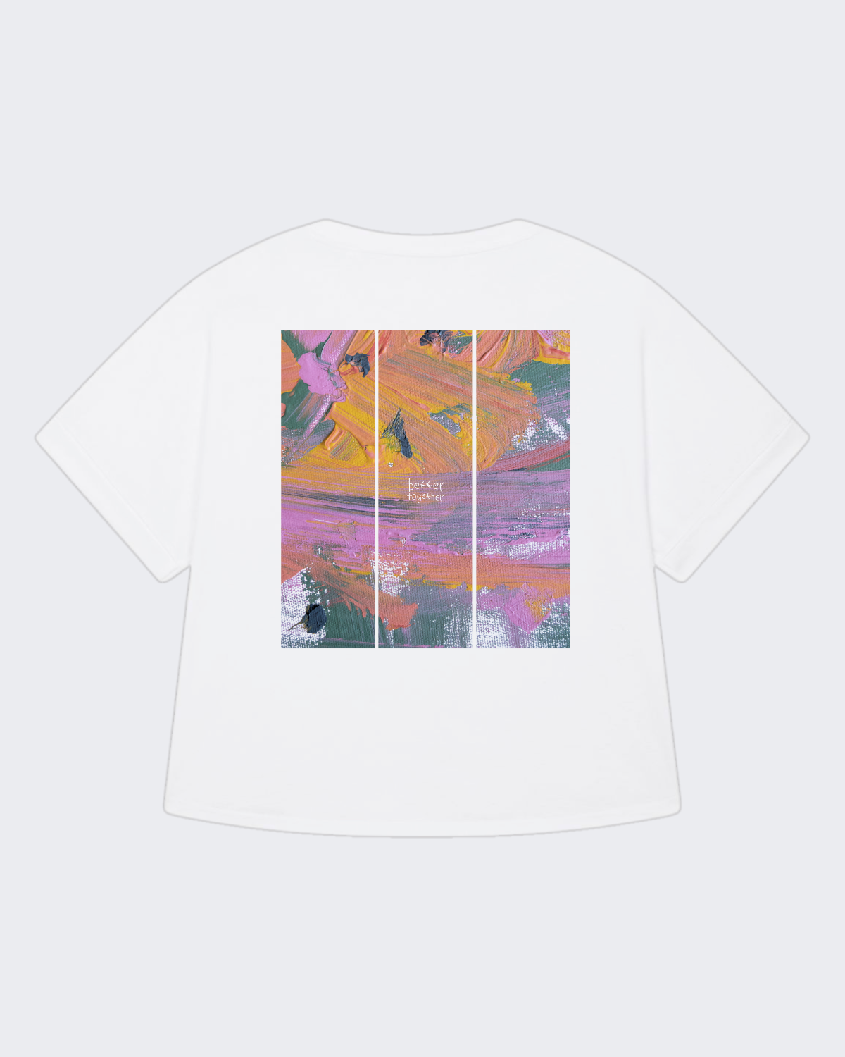 Boxy-Shirt "White" - together