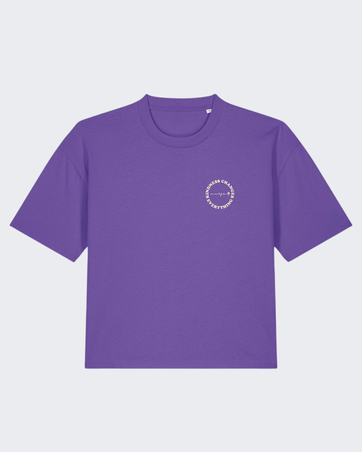 Crop-Shirt "Purple" - Kindness