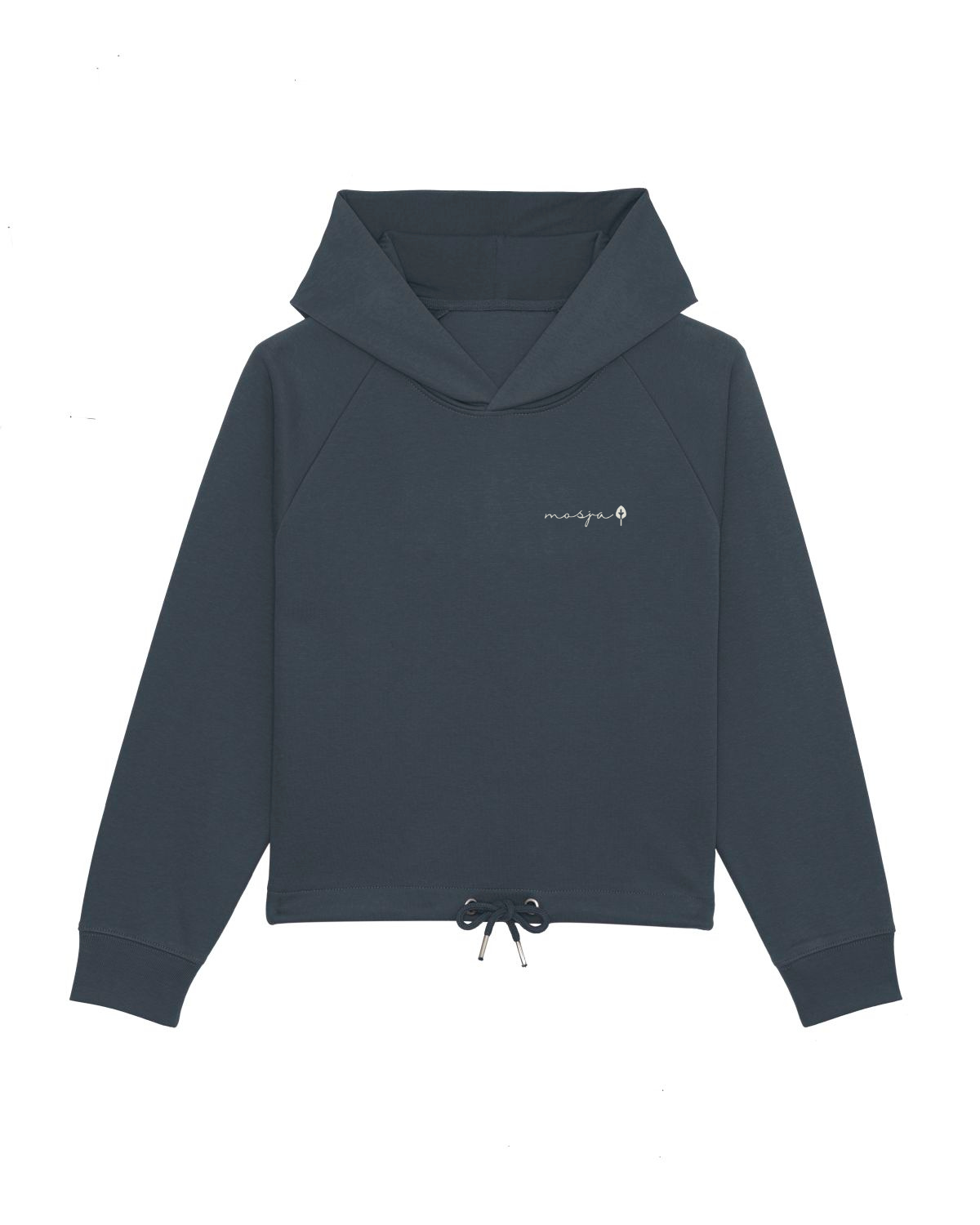 Crop-Hoodie "Ink"