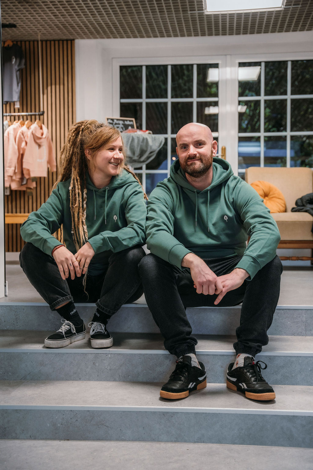 Together-Hoodie "Green"