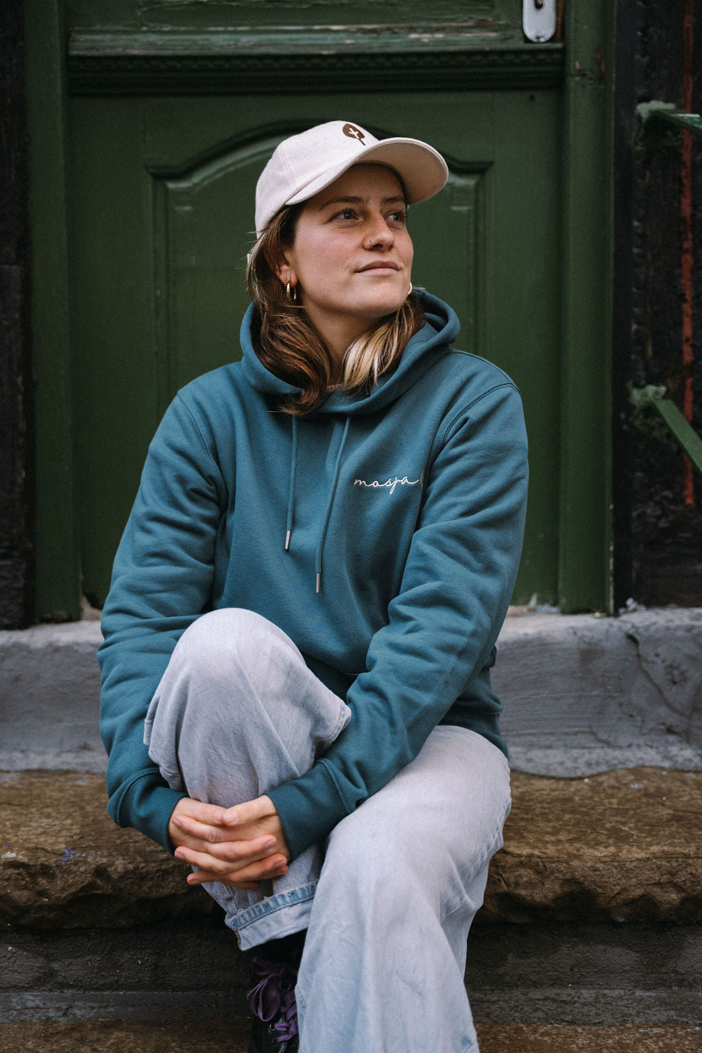 Hoodie "Petrol"