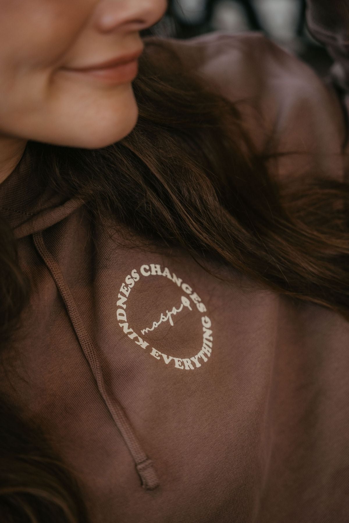 Damen-Hoodie "Mocha" - Oversize