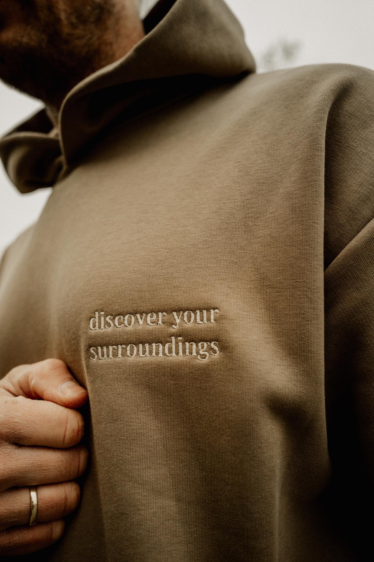 Oversize-Hoodie "Discover"