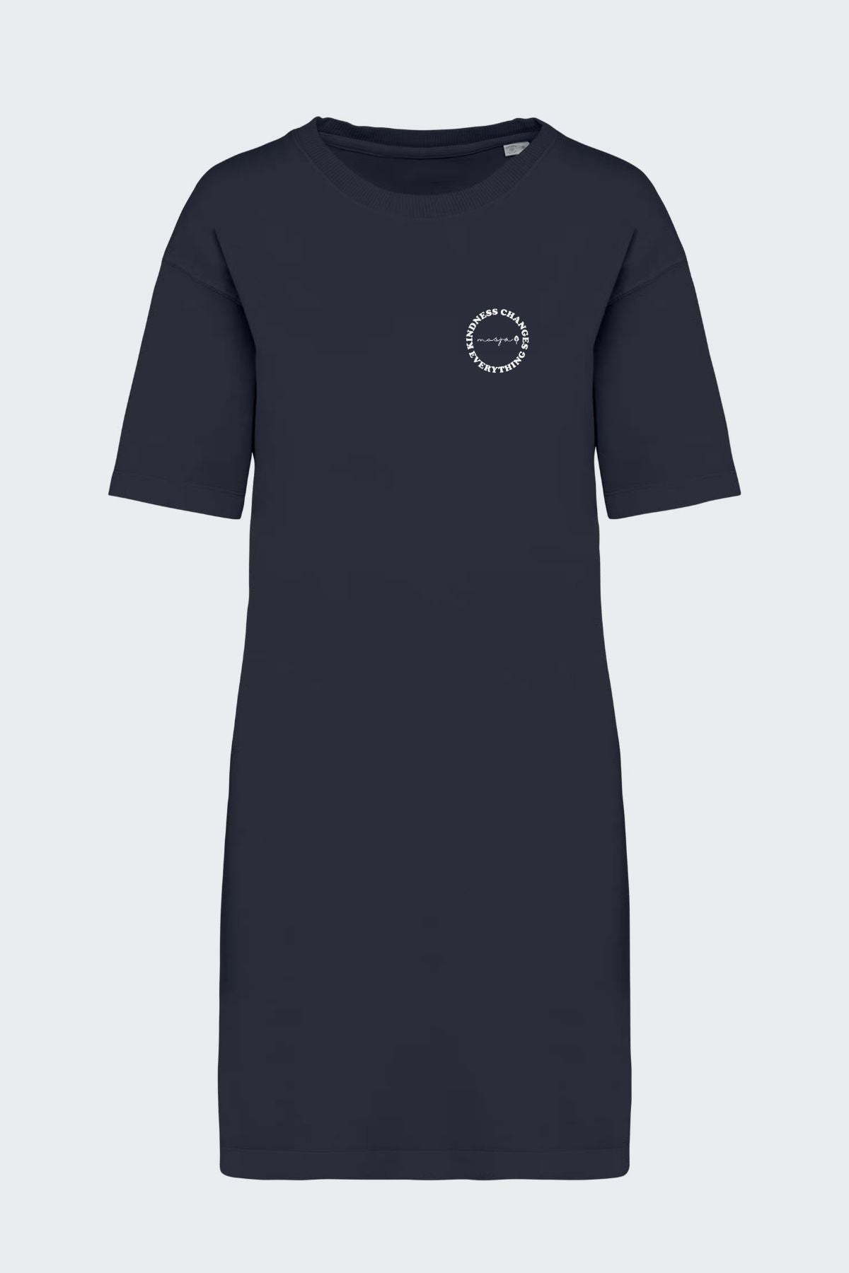 Shirt-Kleid "Washed Black" - Kindness