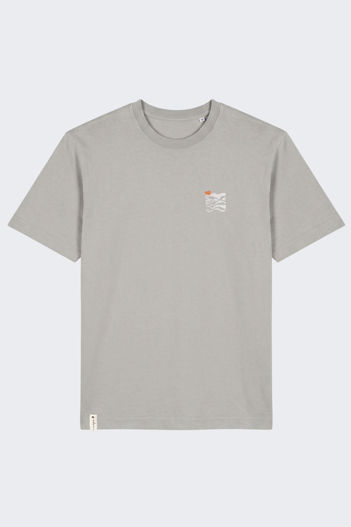 Vintage-Shirt Same Wave Washed Grey