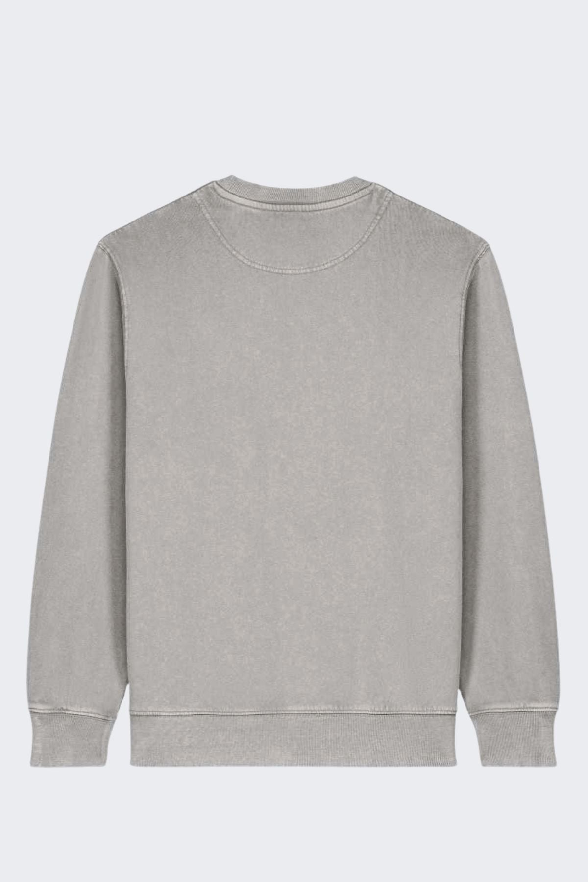Vintage-Sweater Same Wave Washed Grey