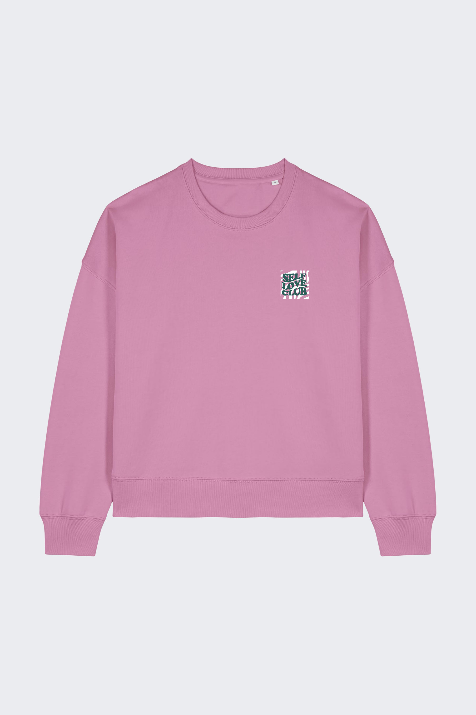 Crop-Sweater "Bubble-Pink" - Self Love