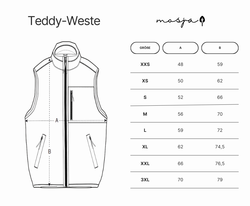 Teddy-Weste