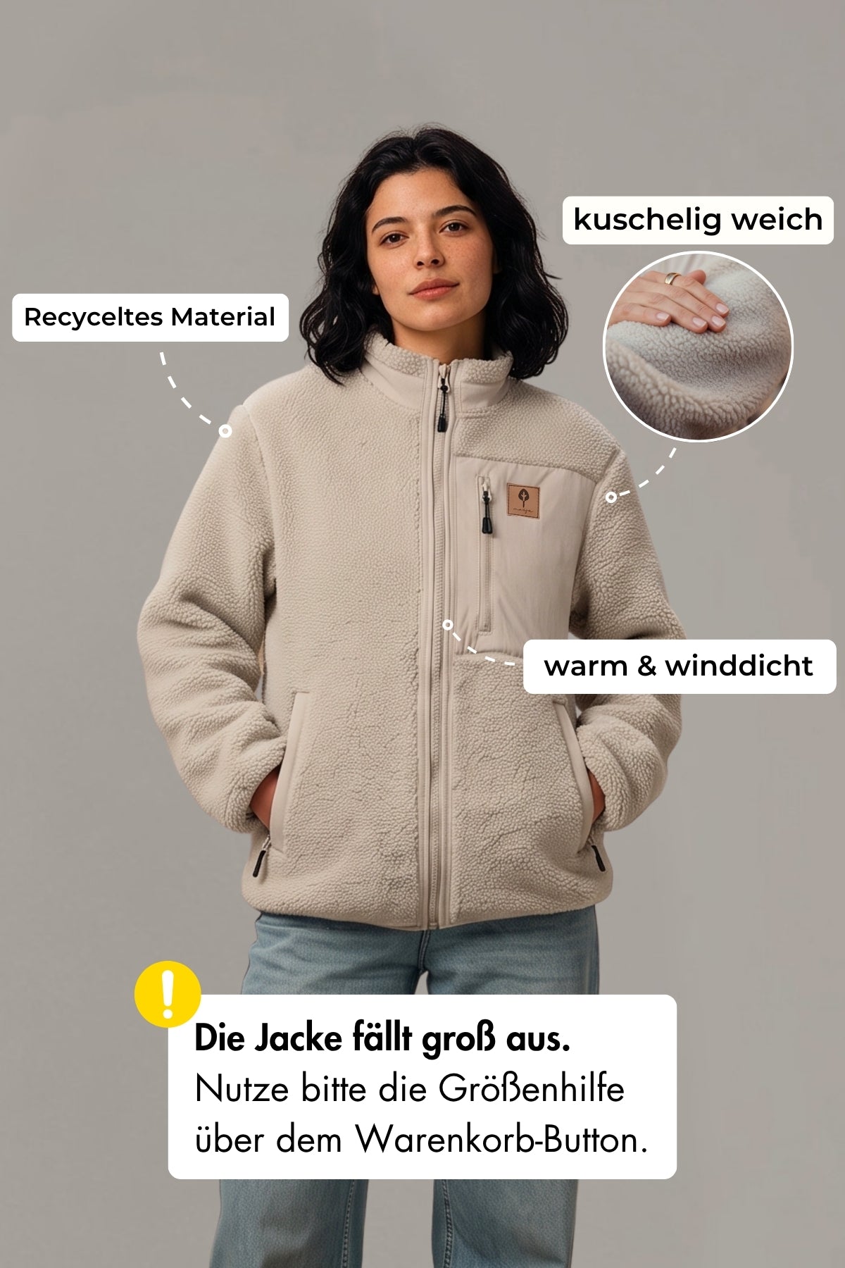 Teddy-Jacke