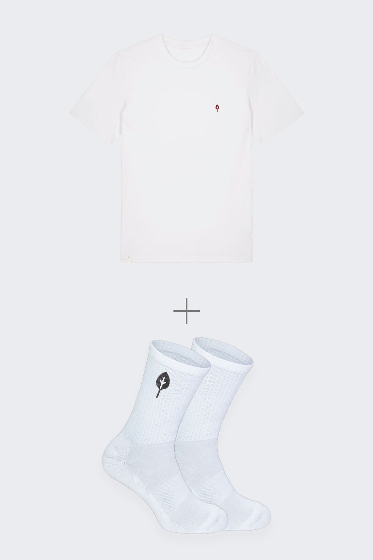 Classic-Shirt + Tennis-Socke #Farbe_weiß