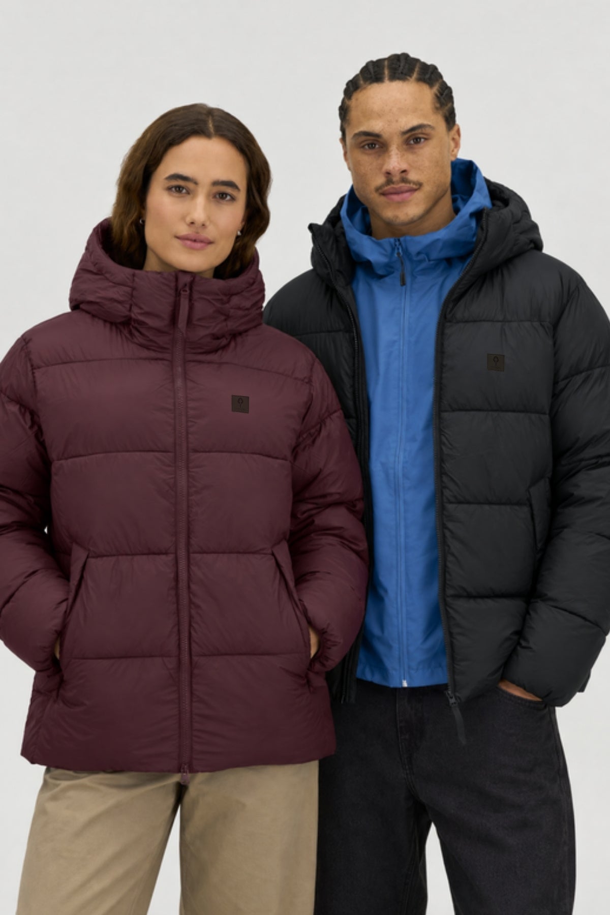 Puffer-Jacke mit Kapuze