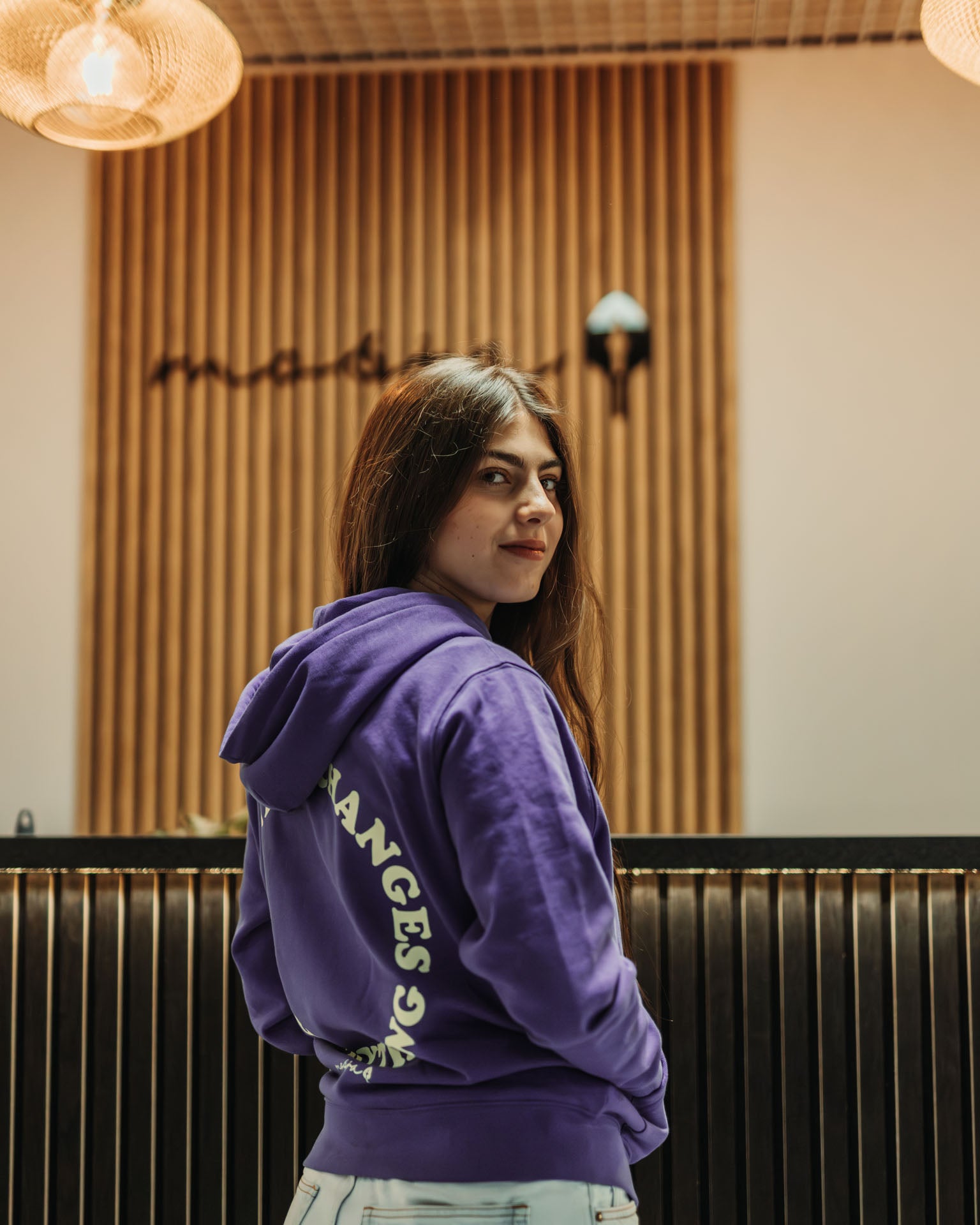 Zip-Hoodie "Purple" - Kindness