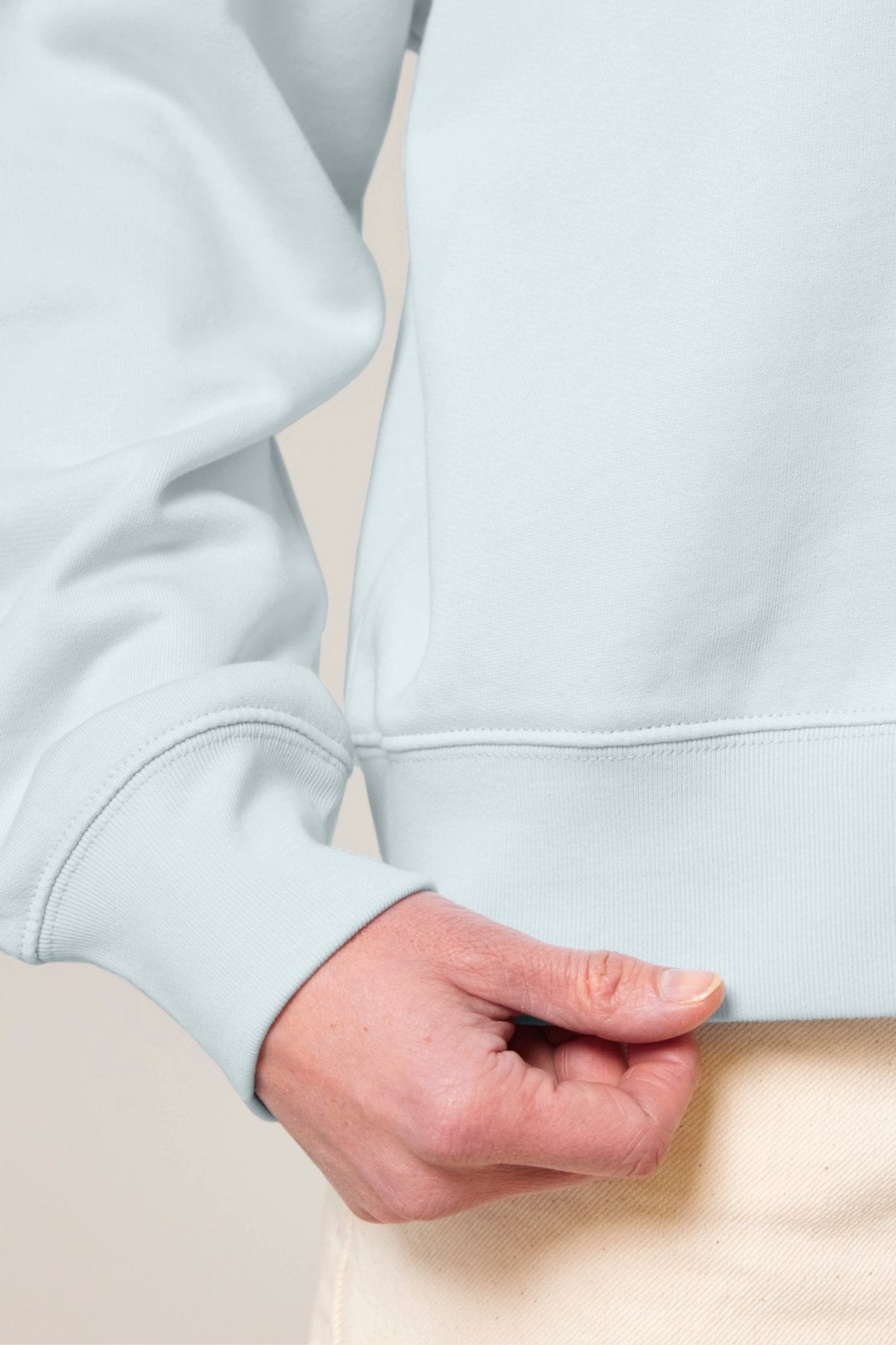 Damen-Hoodie "Ice Blue" - Oversize