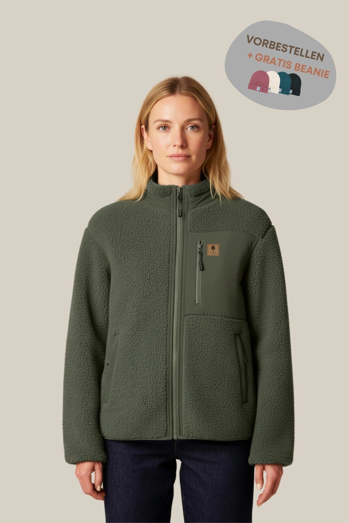GROESSE_170cm - Größe XS_ #Farbe_Khaki