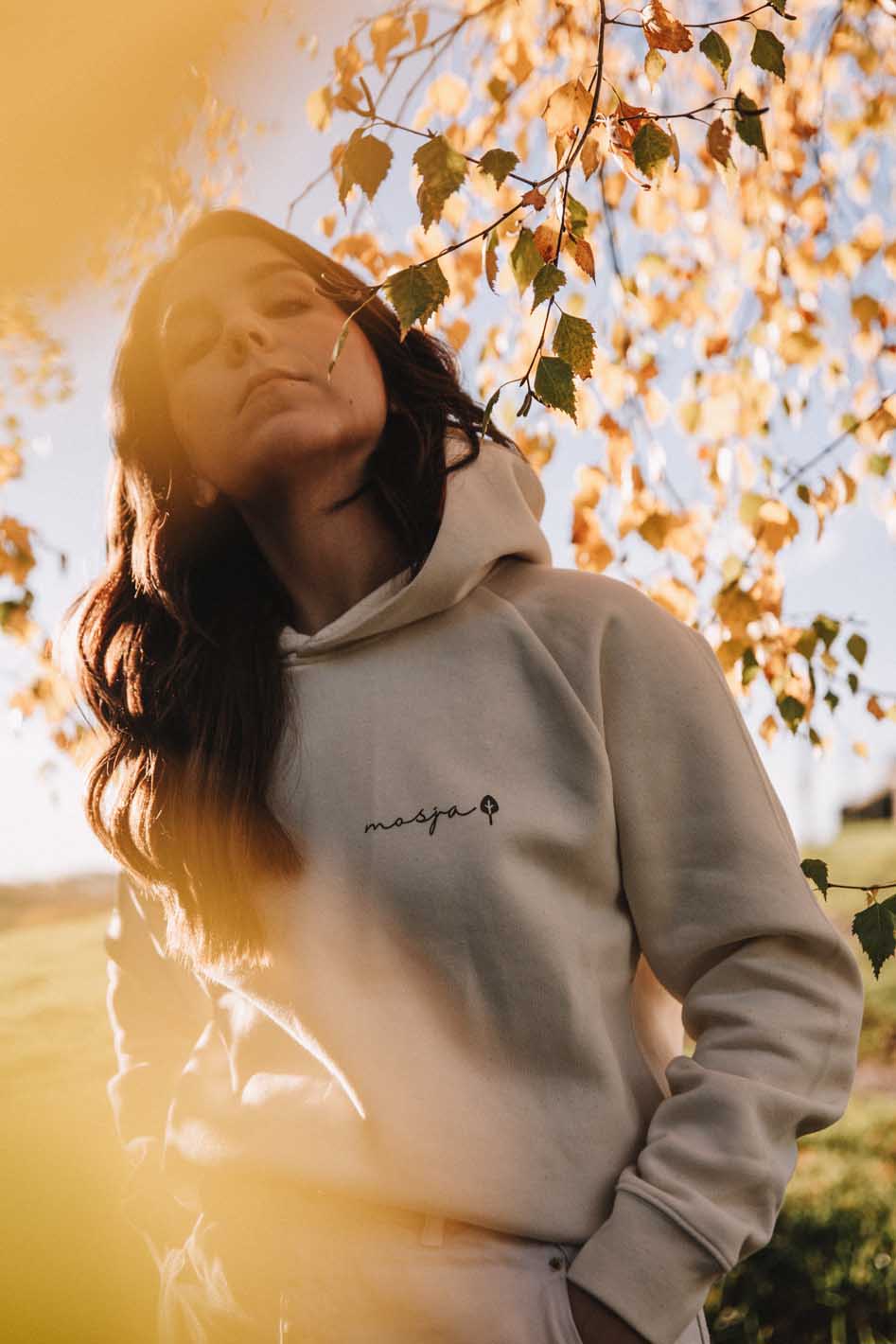 Crop-Hoodie "Nature"