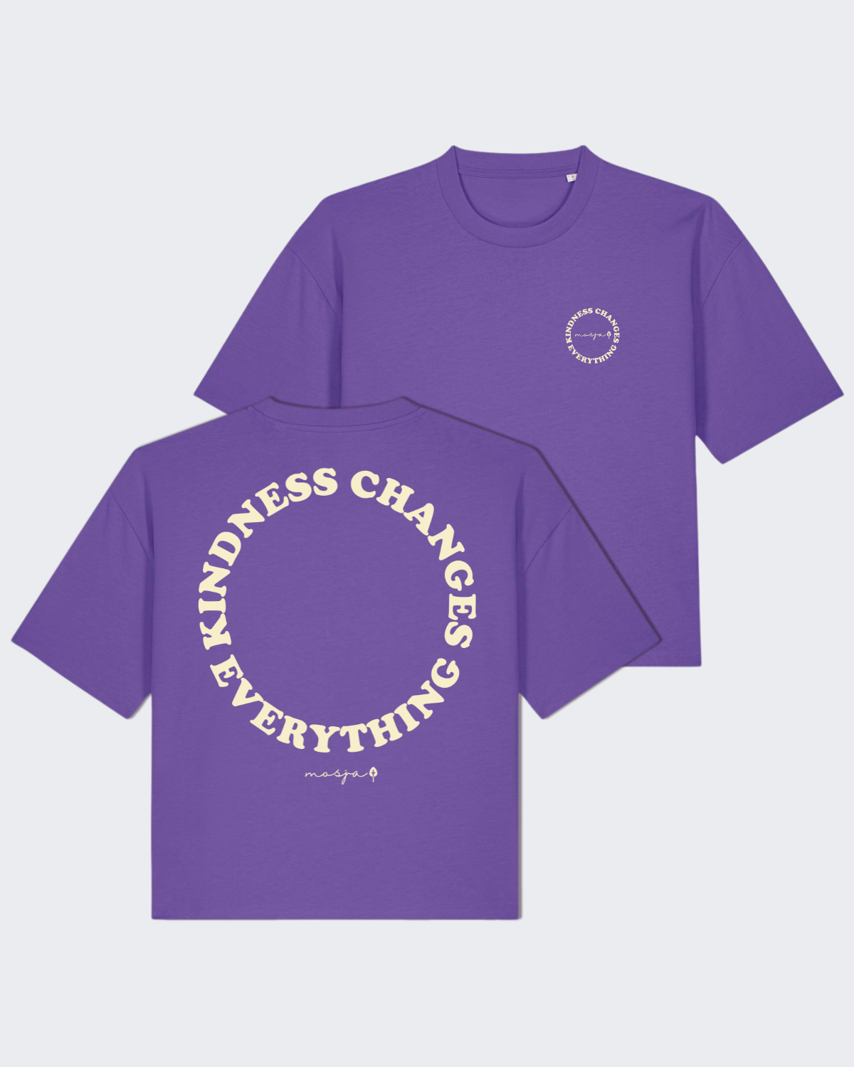 Crop-Shirt "Purple" - Kindness