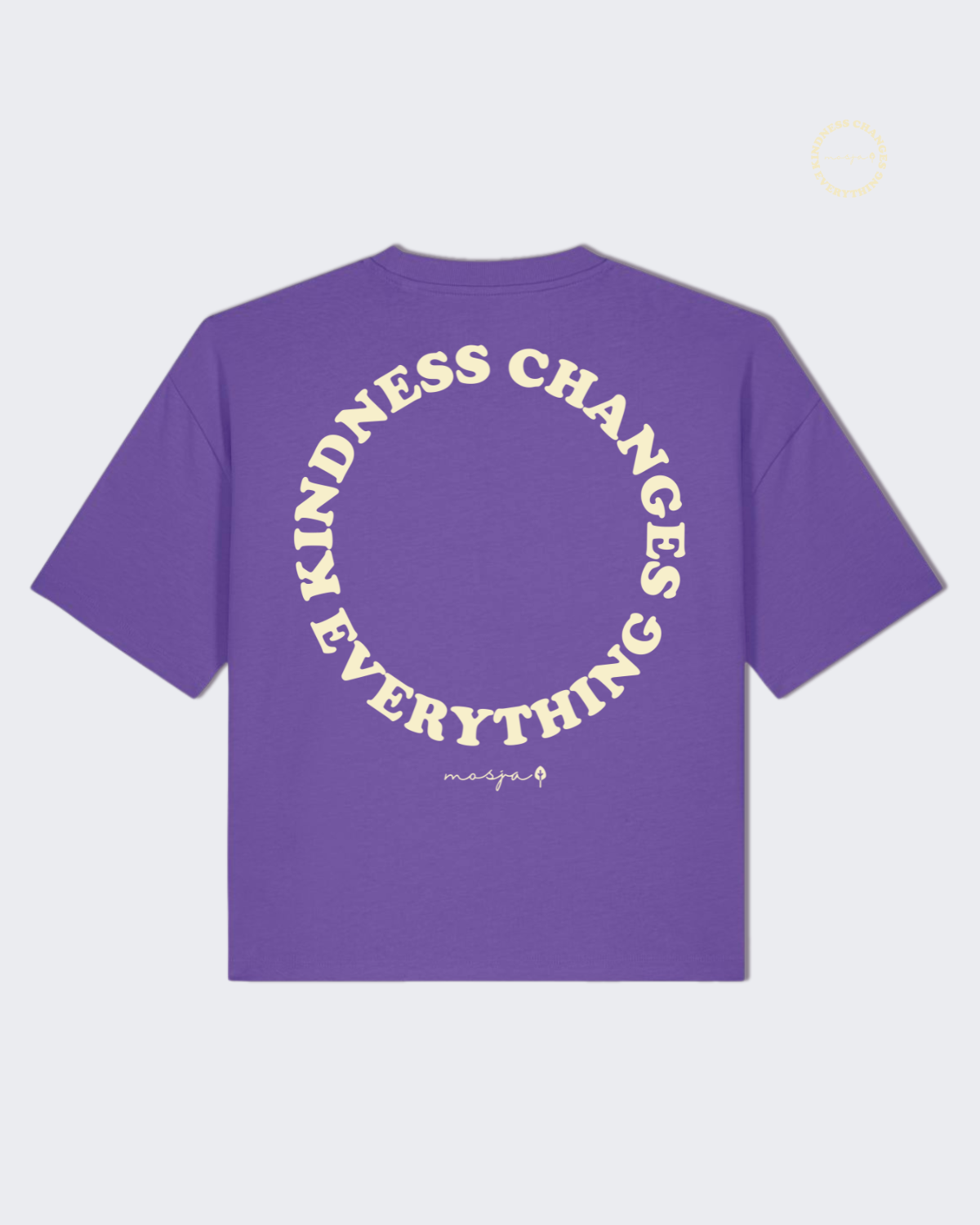 Crop-Shirt "Purple" - Kindness