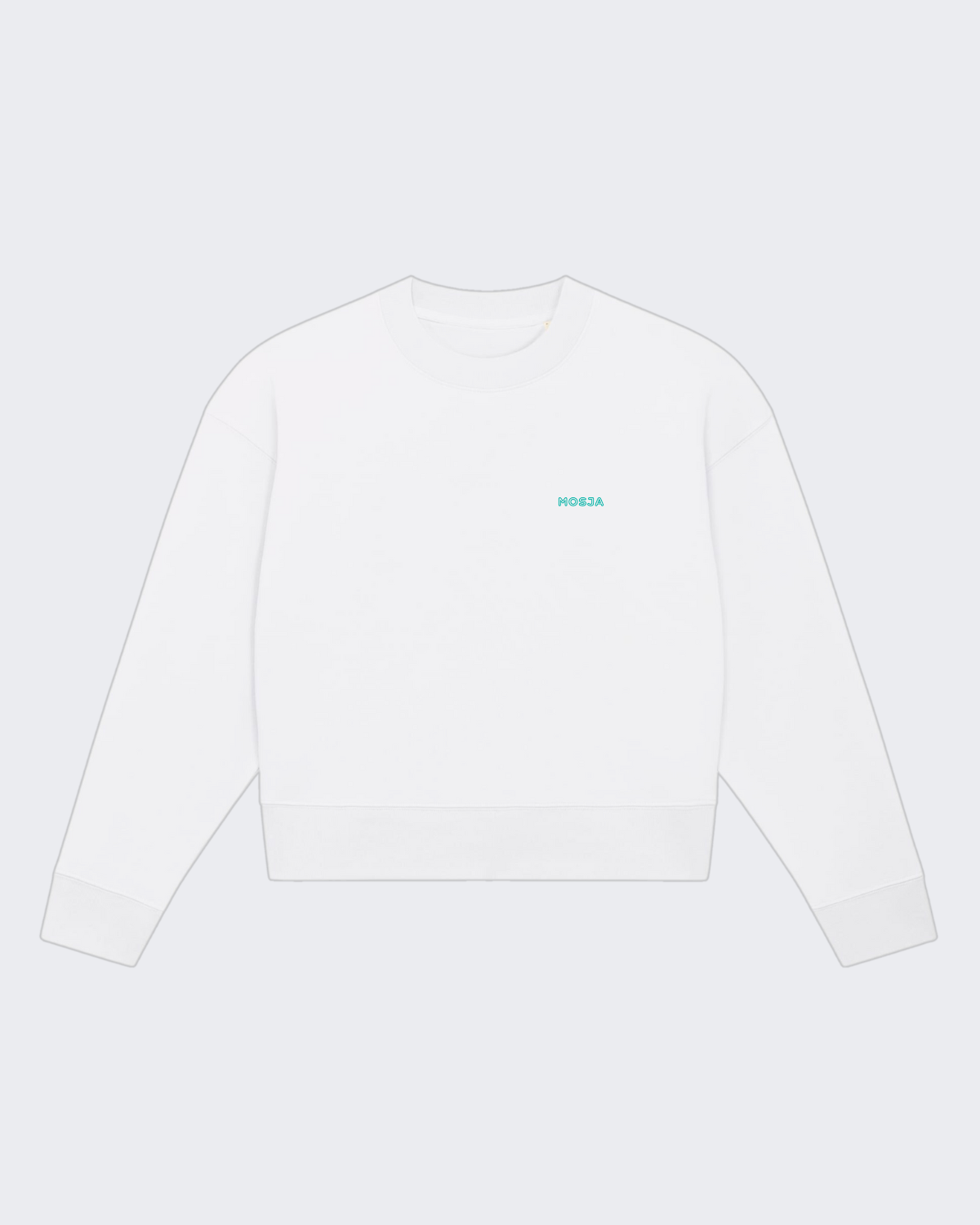 Crop-Sweater "White - Valuable