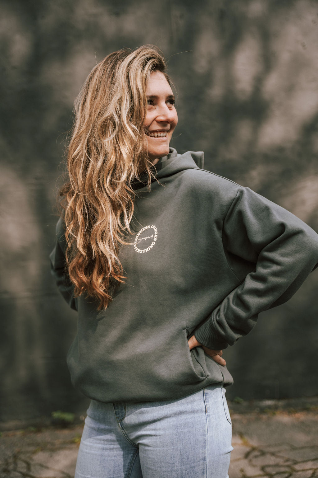 Oversize-Hoodie "Iron" - Kindness