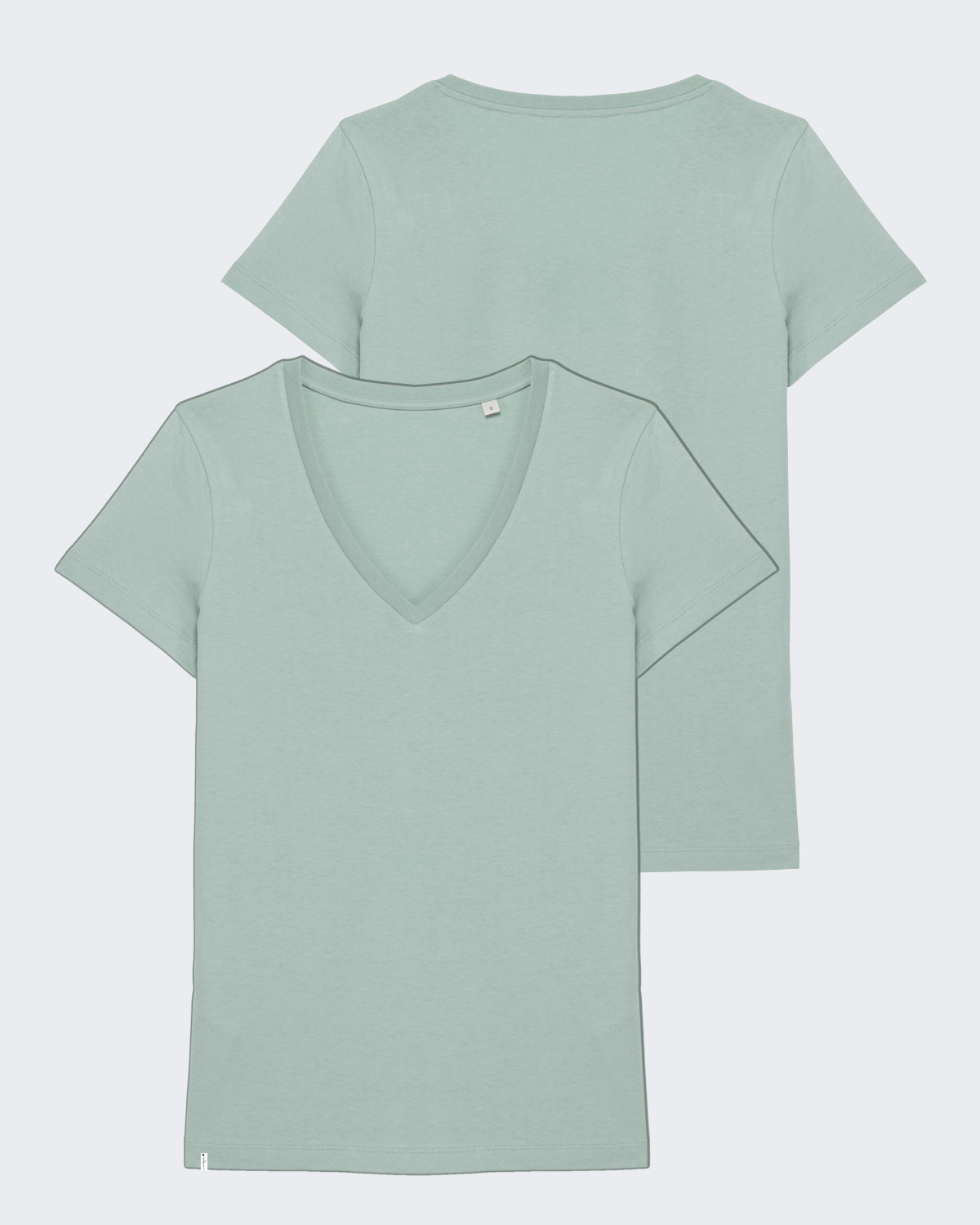 Damen-Shirt "Mint" - V-Ausschnitt