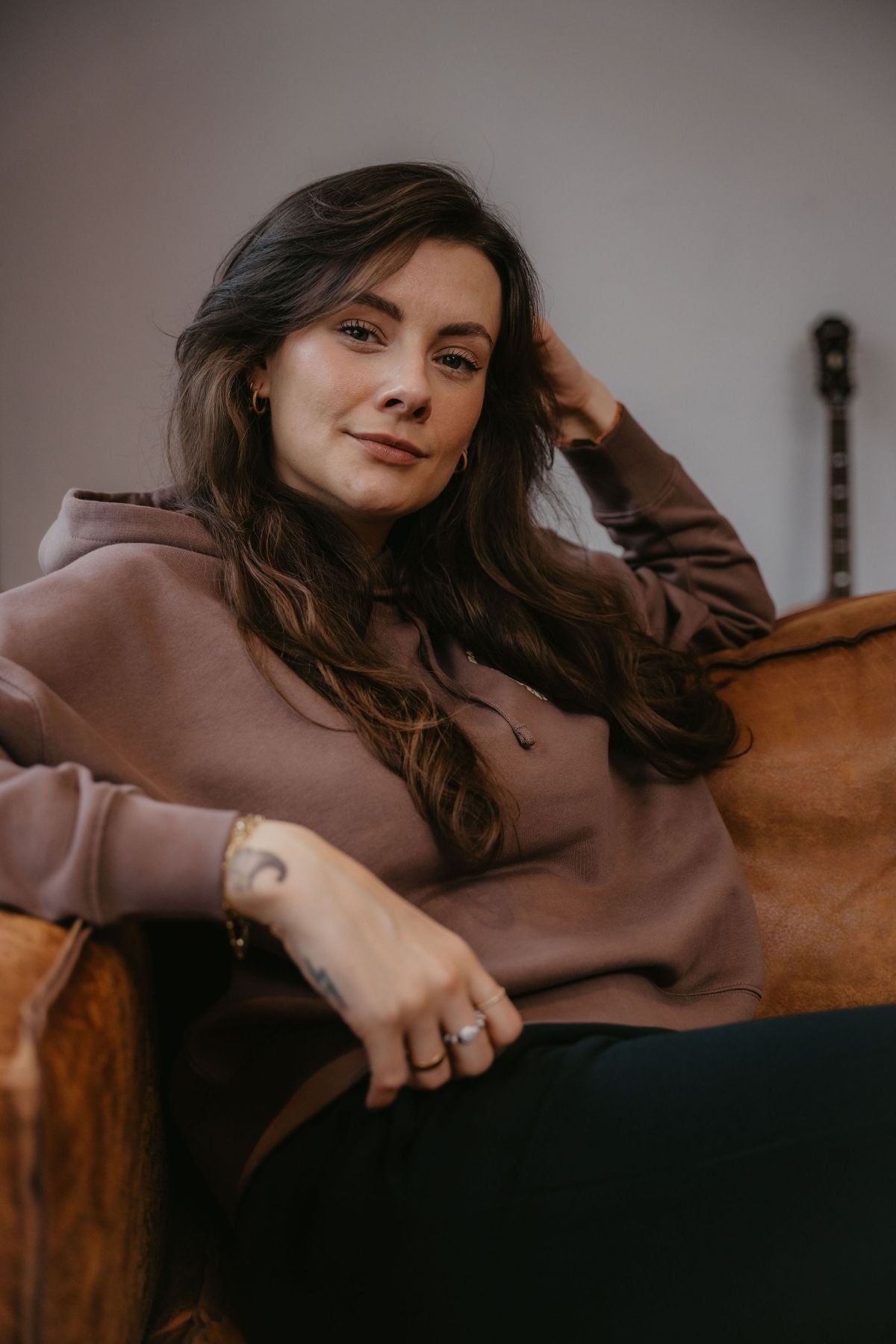 Damen-Hoodie "Mocha" - Oversize