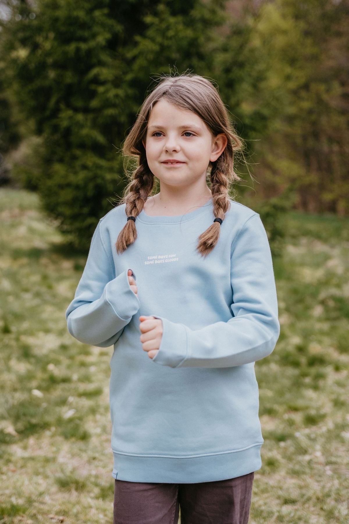 Kids Sweater Feelings - Stone Blue