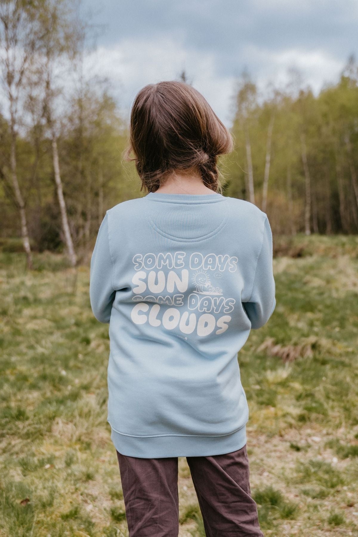 Kids Sweater Feelings - Stone Blue