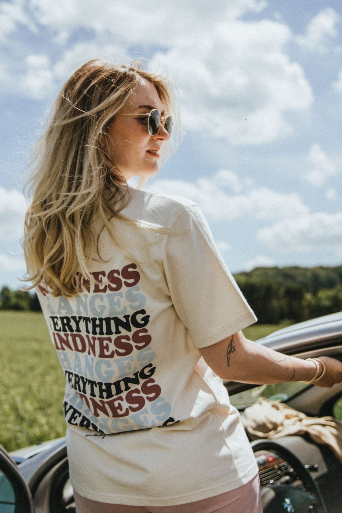 Oversize-Shirt "Nature" - Wave