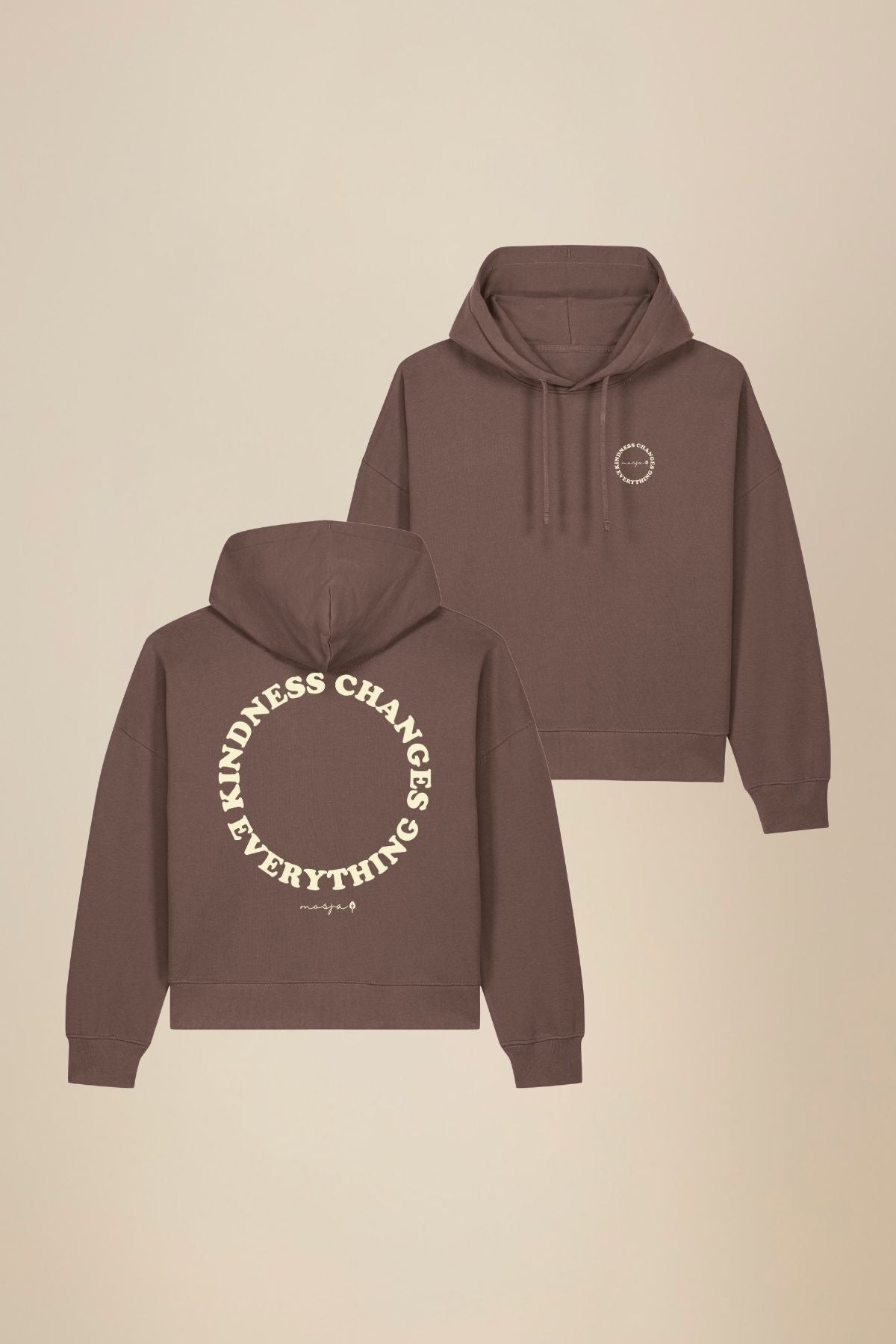 Damen-Hoodie "Mocha" - Oversize