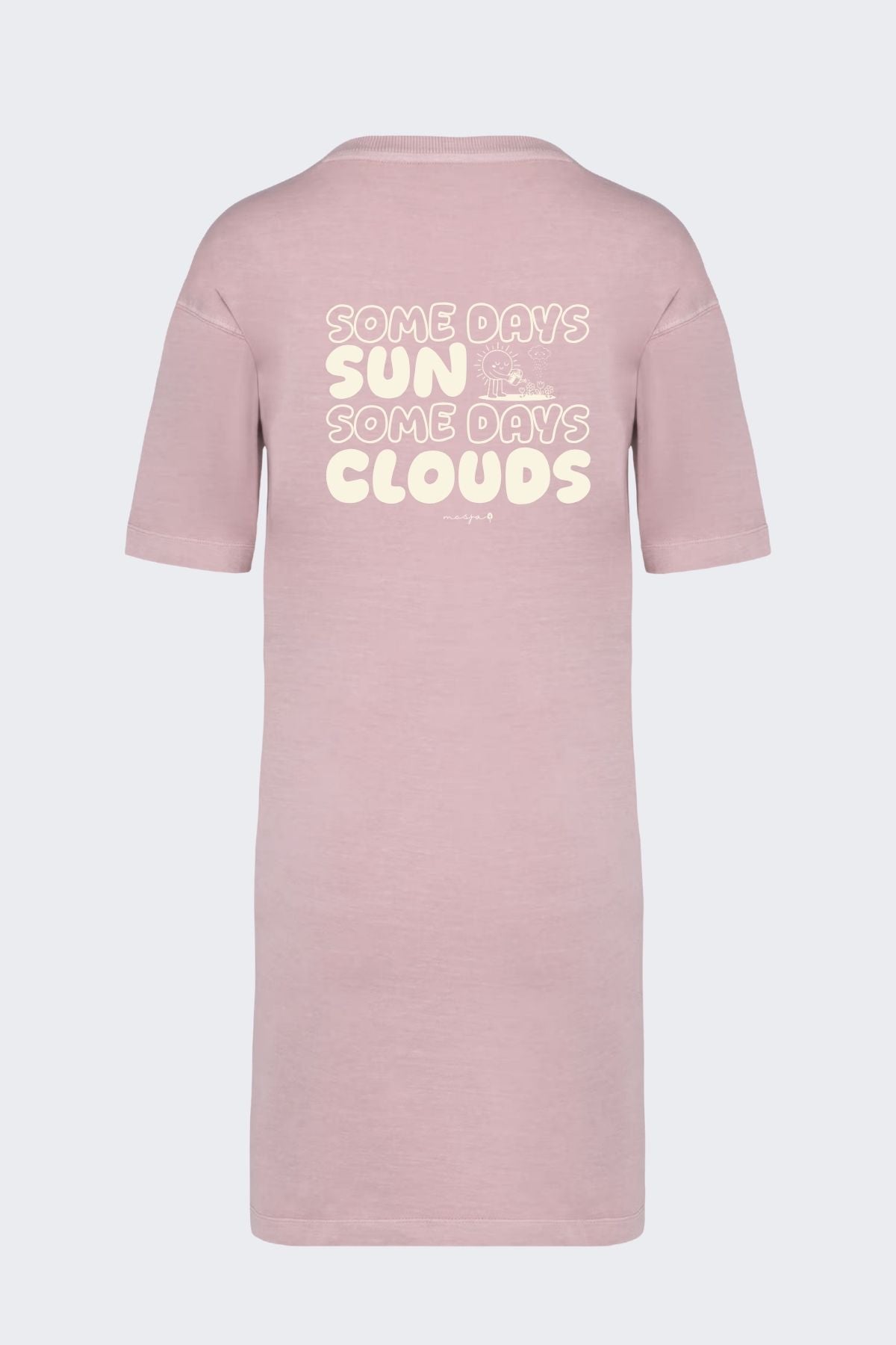 Shirt Kleid Feelings - Washed Rose