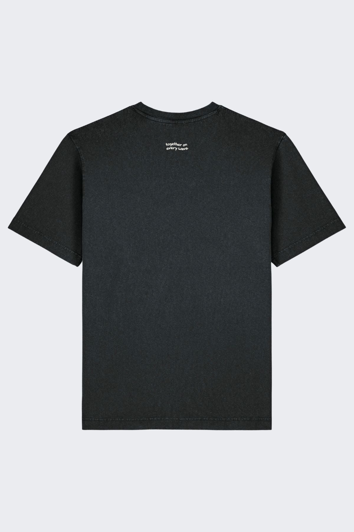 Vintage-Shirt Same Wave Washed Black
