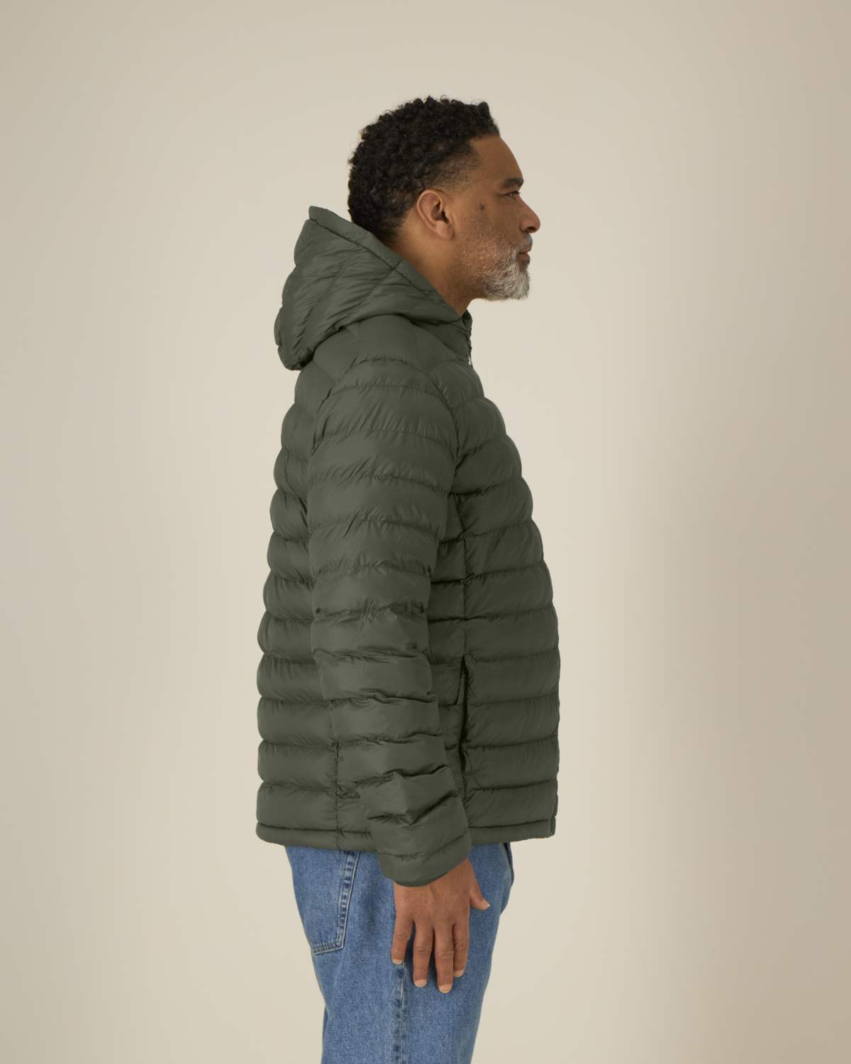 Stepp-Jacke mit Kapuze