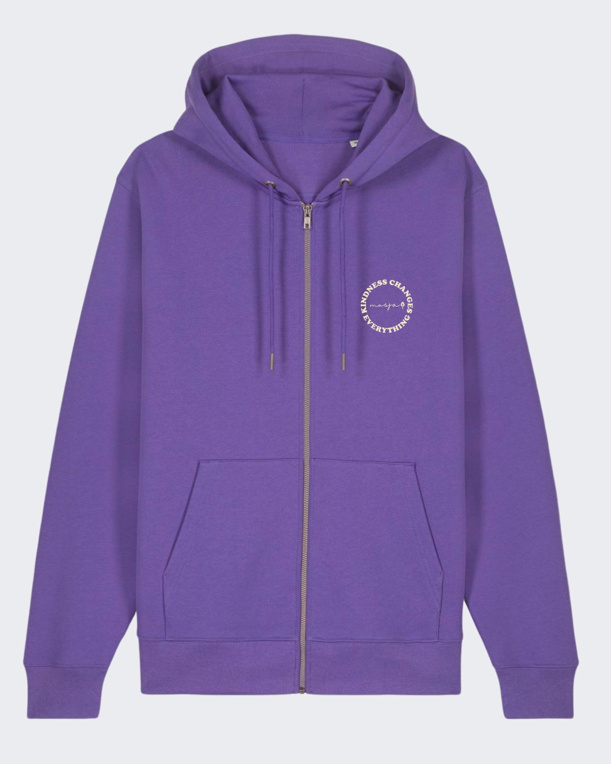 Zip-Hoodie "Purple" - Kindness