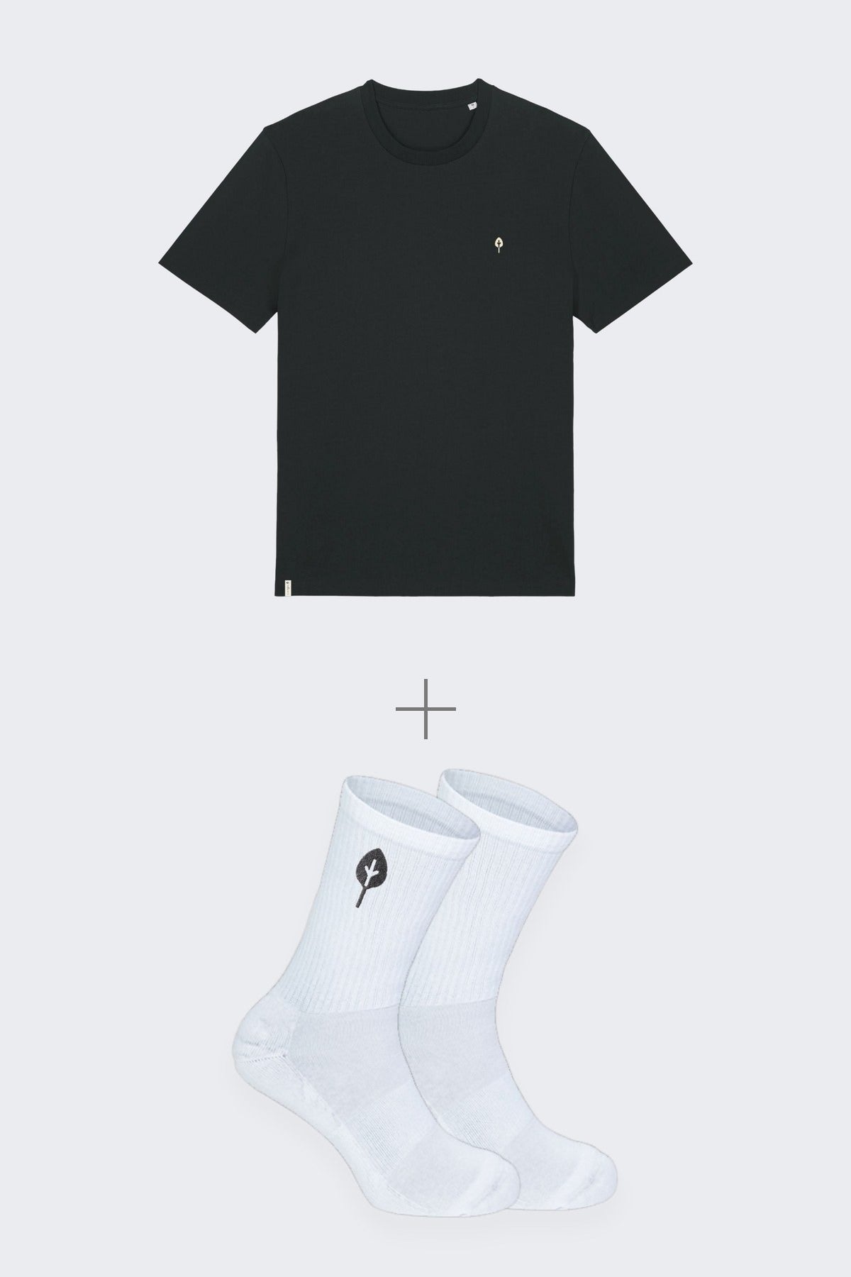 Classic-Shirt + Tennis-Socke #Farbe_Black